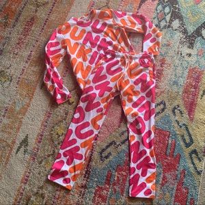 Dunkin’ Donuts sweats set